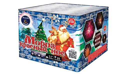  Батарея салютов Мороз Красный Нос  в Астрахани